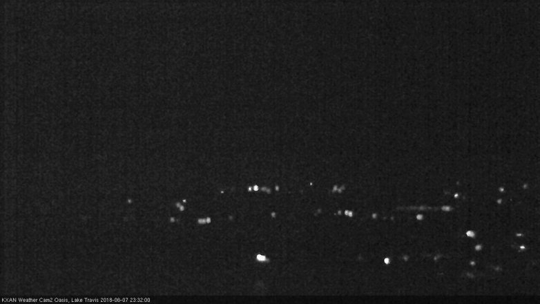 Lake Travis webcam, June 7, 2018 10:35 PM CT