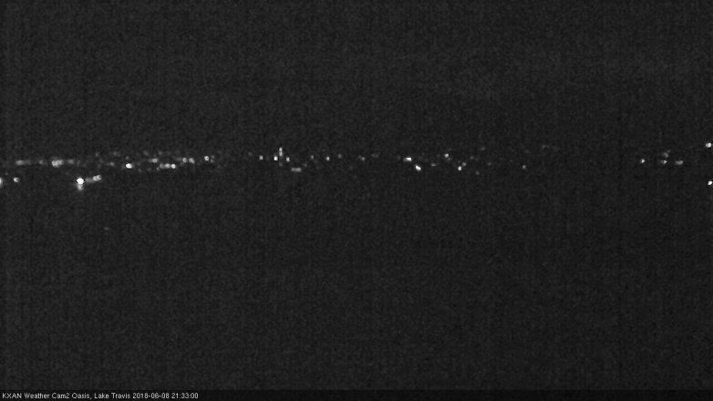 Lake Travis webcam, June 8, 2018 8:35 PM CT