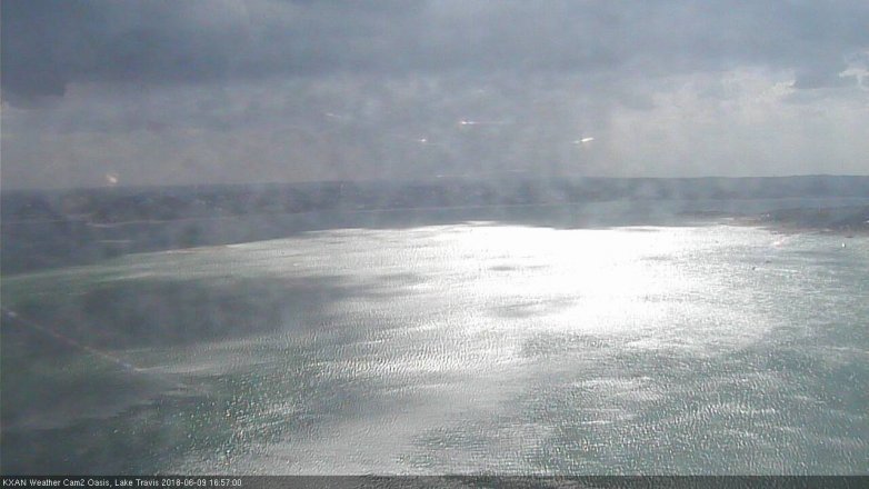 Lake Travis webcam, June 9, 2018 4:00 PM CT
