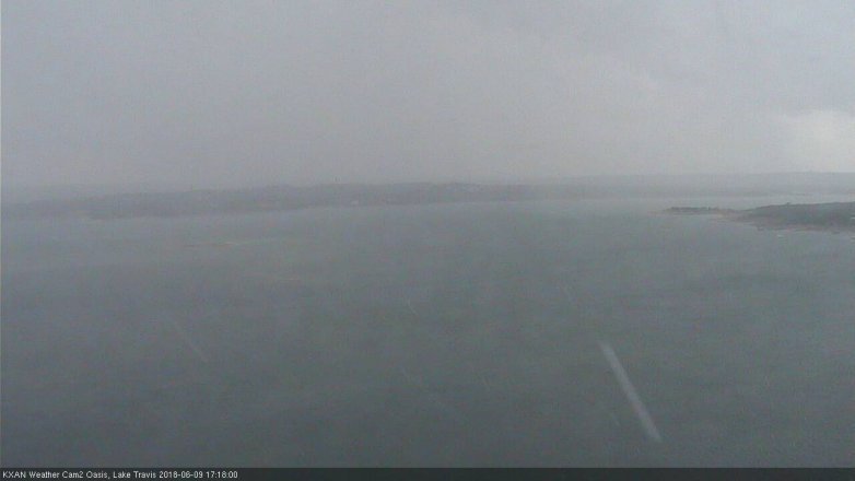 Lake Travis webcam, June 9, 2018 4:20 PM CT