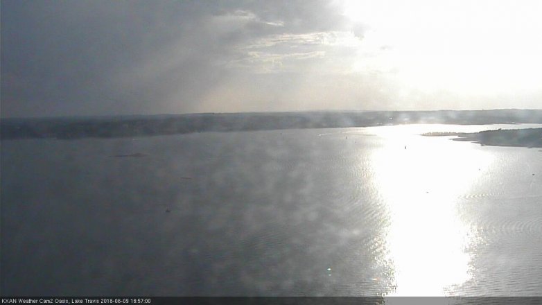 Lake Travis webcam, June 9, 2018 6:00 PM CT