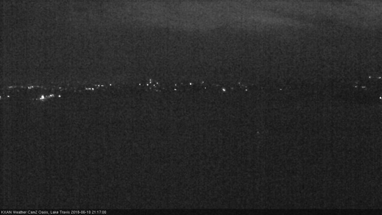 Lake Travis webcam, June 10, 2018 8:20 PM CT