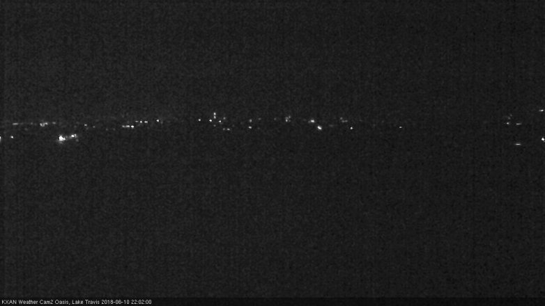 Lake Travis webcam, June 10, 2018 9:05 PM CT