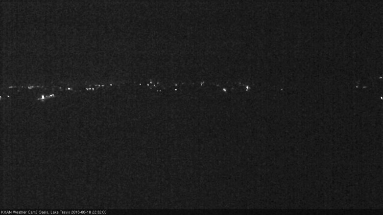 Lake Travis webcam, June 10, 2018 9:35 PM CT