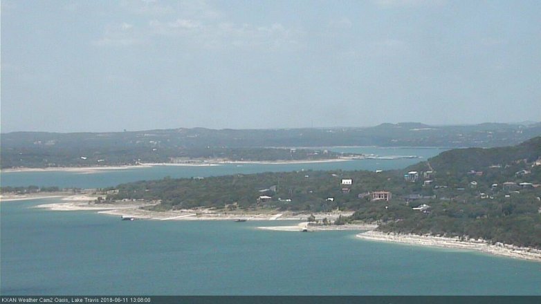 Lake Travis webcam, June 11, 2018 12:10 PM CT