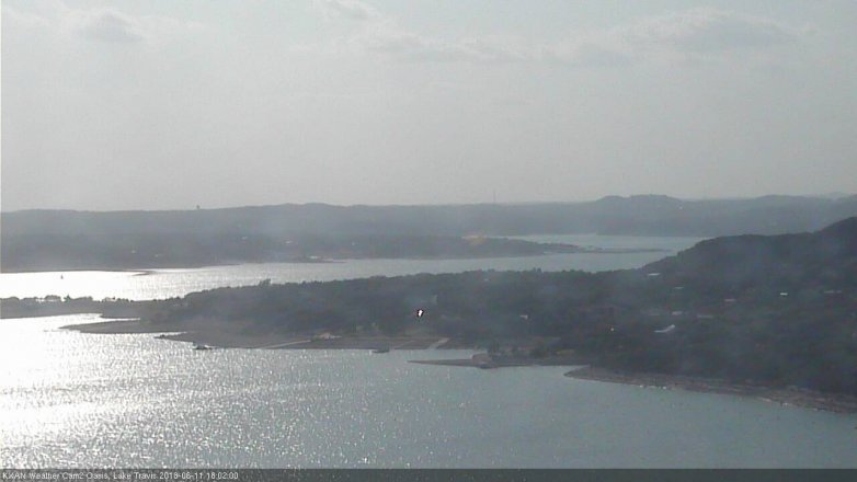 Lake Travis webcam, June 11, 2018 5:05 PM CT