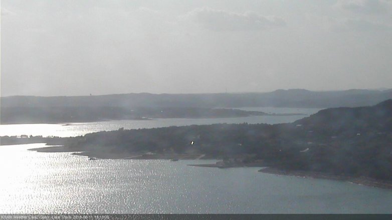 Lake Travis webcam, June 11, 2018 5:20 PM CT