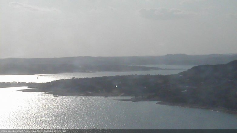 Lake Travis webcam, June 11, 2018 5:25 PM CT