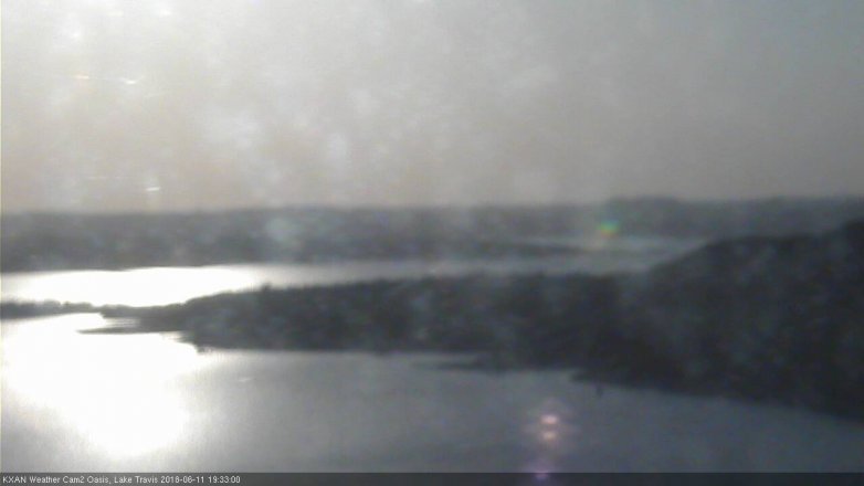 Lake Travis webcam, June 11, 2018 6:35 PM CT