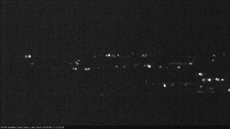 Lake Travis webcam, June 11, 2018 8:55 PM CT