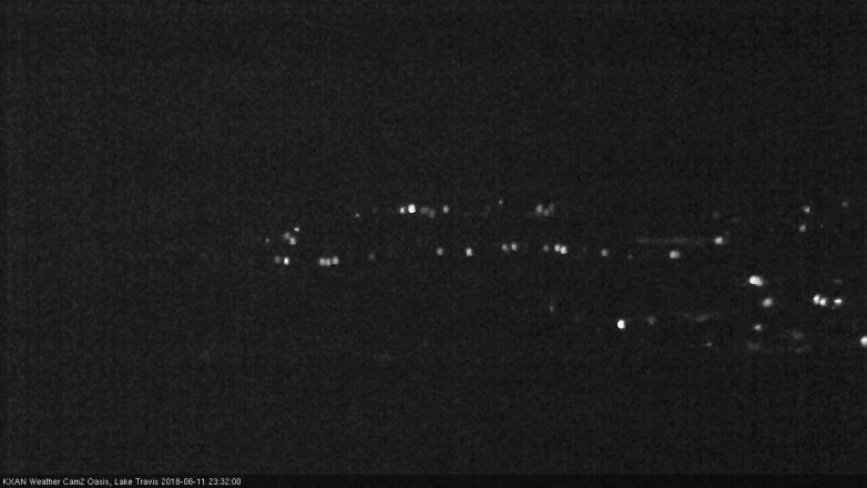 Lake Travis webcam, June 11, 2018 10:35 PM CT
