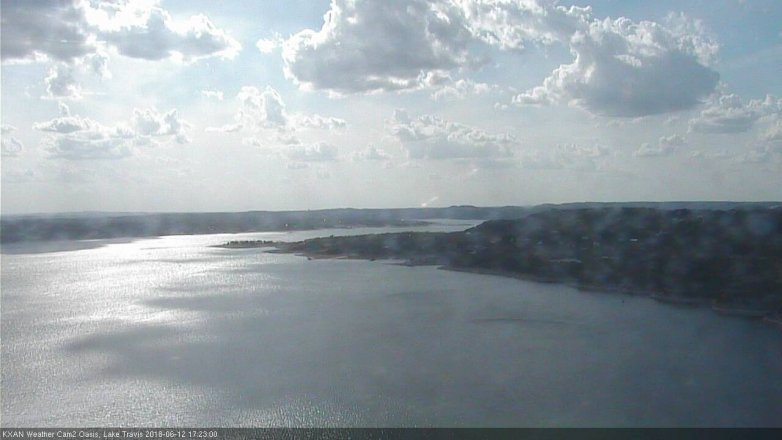 Lake Travis webcam, June 12, 2018 4:25 PM CT