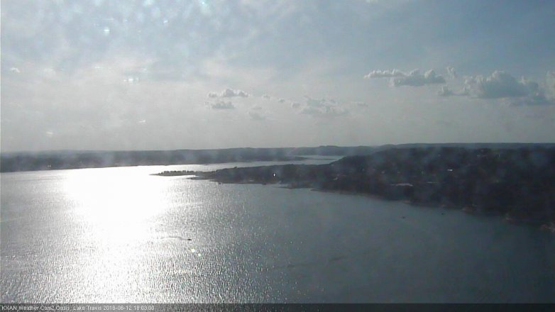 Lake Travis webcam, June 12, 2018 5:05 PM CT