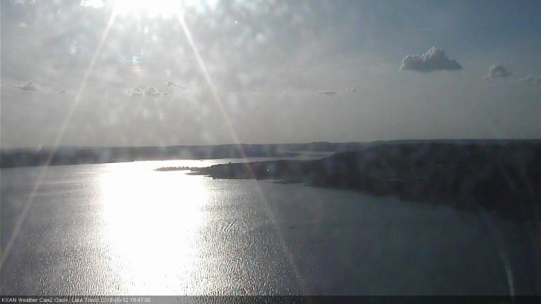 Lake Travis webcam, June 12, 2018 5:50 PM CT