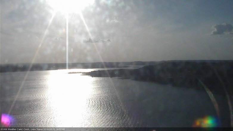 Lake Travis webcam, June 12, 2018 6:00 PM CT