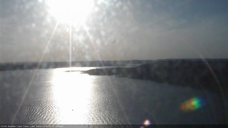 Lake Travis webcam, June 12, 2018 6:10 PM CT
