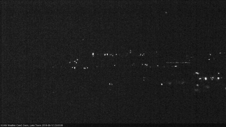 Lake Travis webcam, June 12, 2018 10:05 PM CT