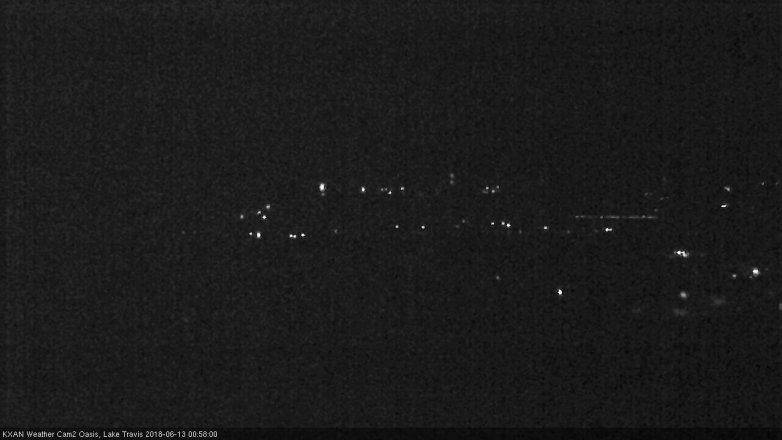 Lake Travis webcam, June 12, 2018 12:00 AM CT
