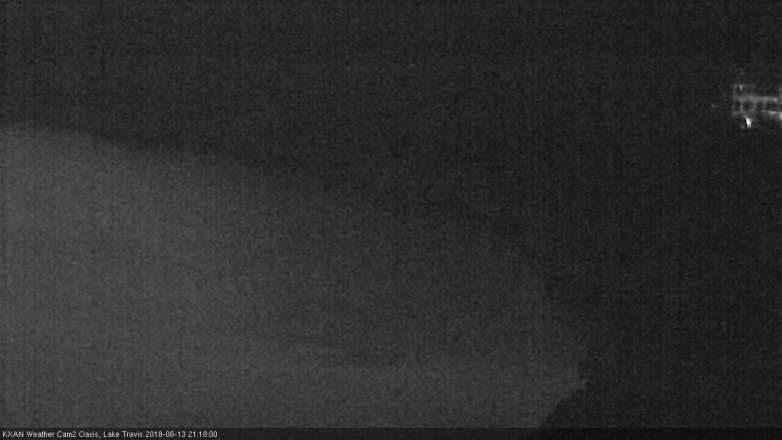 Lake Travis webcam, June 13, 2018 8:20 PM CT