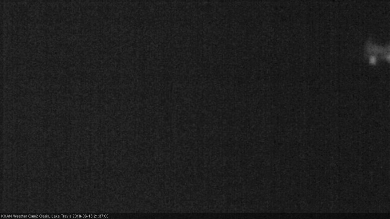 Lake Travis webcam, June 13, 2018 8:40 PM CT