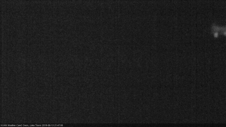 Lake Travis webcam, June 13, 2018 8:50 PM CT