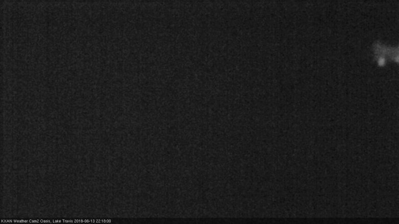 Lake Travis webcam, June 13, 2018 9:20 PM CT