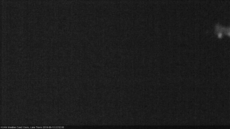 Lake Travis webcam, June 13, 2018 9:55 PM CT