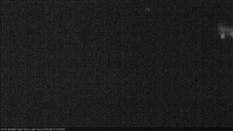 Lake Travis webcam, June 13, 2018 10:00 PM CT