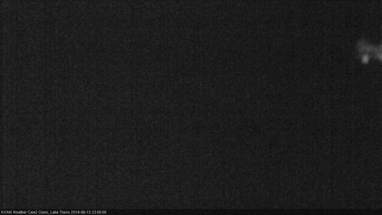 Lake Travis webcam, June 13, 2018 10:10 PM CT