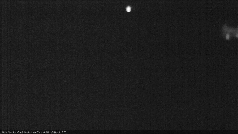 Lake Travis webcam, June 13, 2018 10:20 PM CT