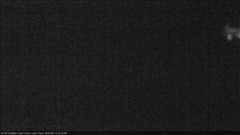 Lake Travis webcam, June 13, 2018 10:25 PM CT