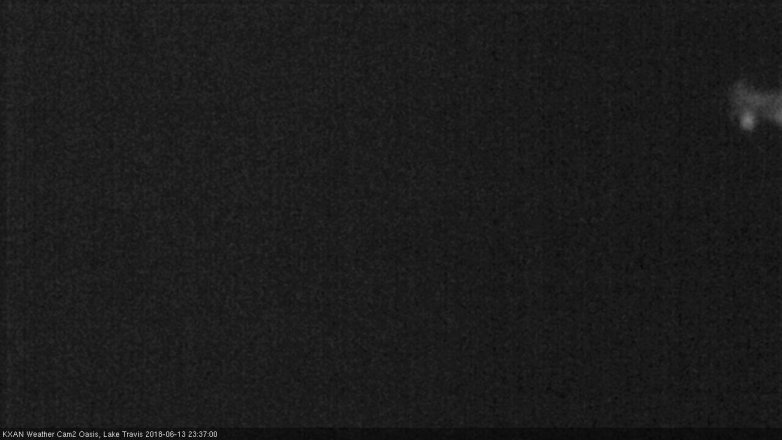 Lake Travis webcam, June 13, 2018 10:40 PM CT