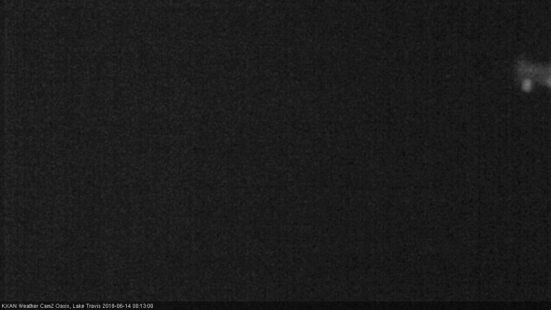 Lake Travis webcam, June 13, 2018 11:15 PM CT
