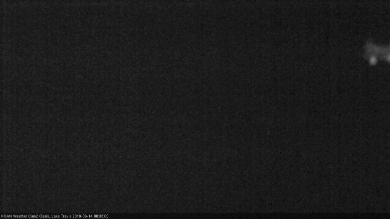 Lake Travis webcam, June 13, 2018 11:35 PM CT