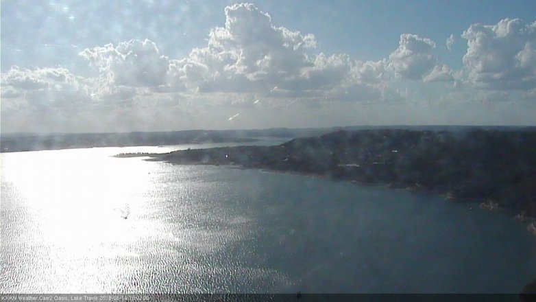 Lake Travis webcam, June 14, 2018 5:05 PM CT
