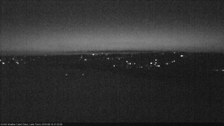 Lake Travis webcam, June 14, 2018 8:35 PM CT