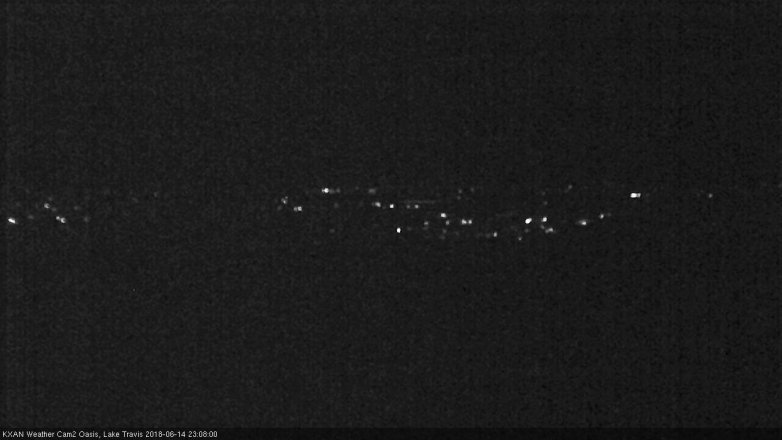 Lake Travis webcam, June 14, 2018 10:10 PM CT