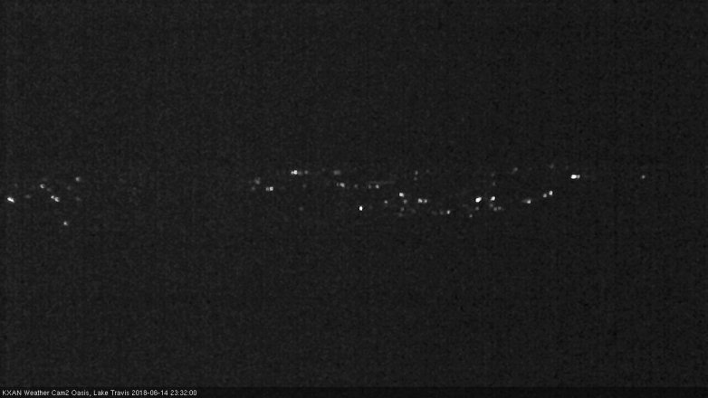 Lake Travis webcam, June 14, 2018 10:35 PM CT