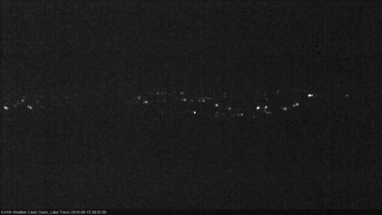 Lake Travis webcam, June 14, 2018 11:55 PM CT