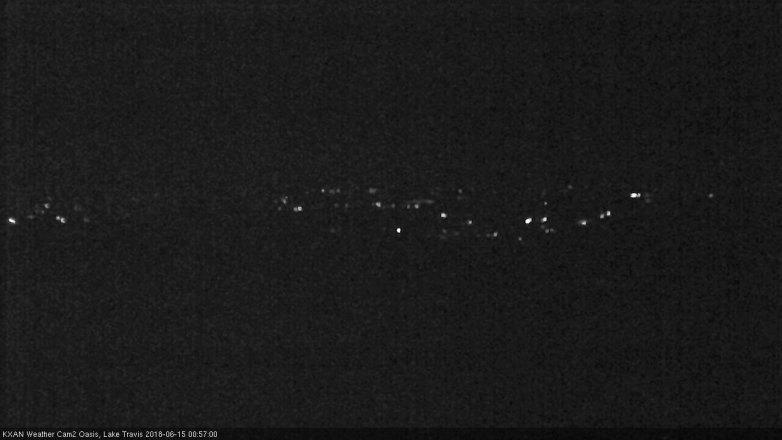 Lake Travis webcam, June 14, 2018 12:00 AM CT