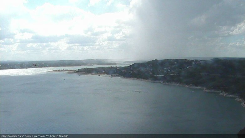 Lake Travis webcam, June 15, 2018 3:50 PM CT