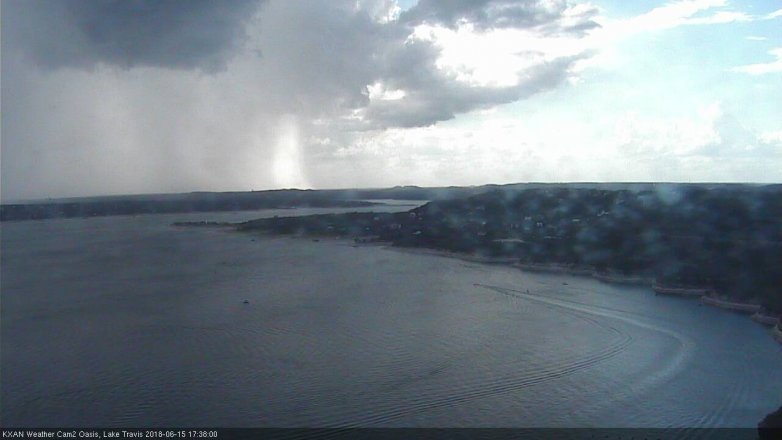 Lake Travis webcam, June 15, 2018 4:40 PM CT