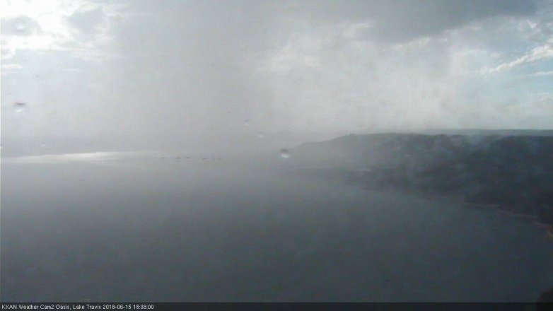 Lake Travis webcam, June 15, 2018 5:10 PM CT