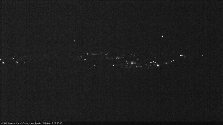 Lake Travis webcam, June 15, 2018 9:55 PM CT