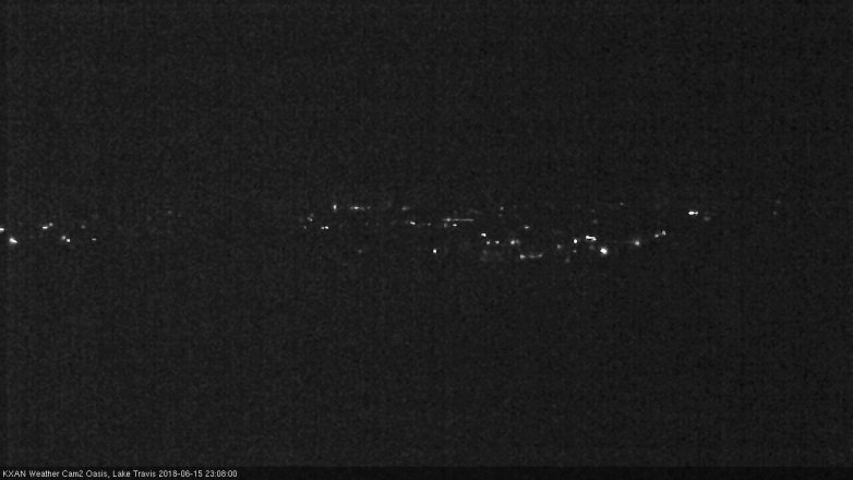 Lake Travis webcam, June 15, 2018 10:10 PM CT