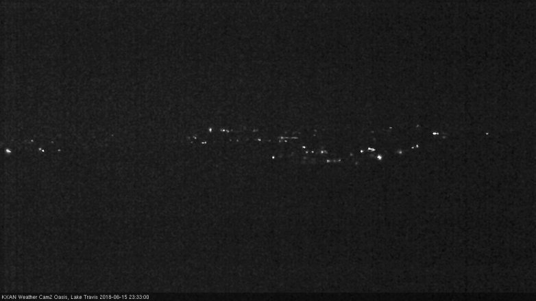 Lake Travis webcam, June 15, 2018 10:35 PM CT
