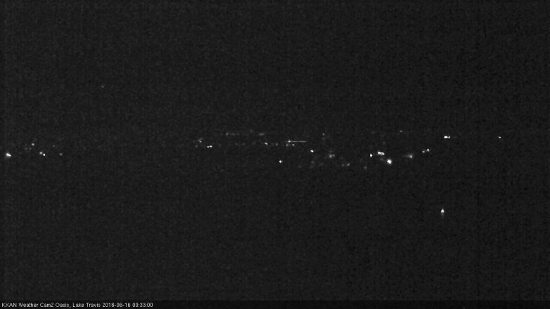 Lake Travis webcam, June 15, 2018 11:35 PM CT