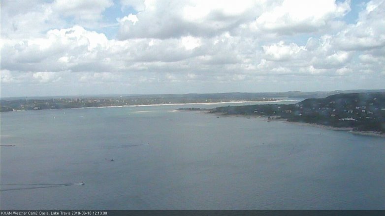 Lake Travis webcam, June 16, 2018 11:15 AM CT