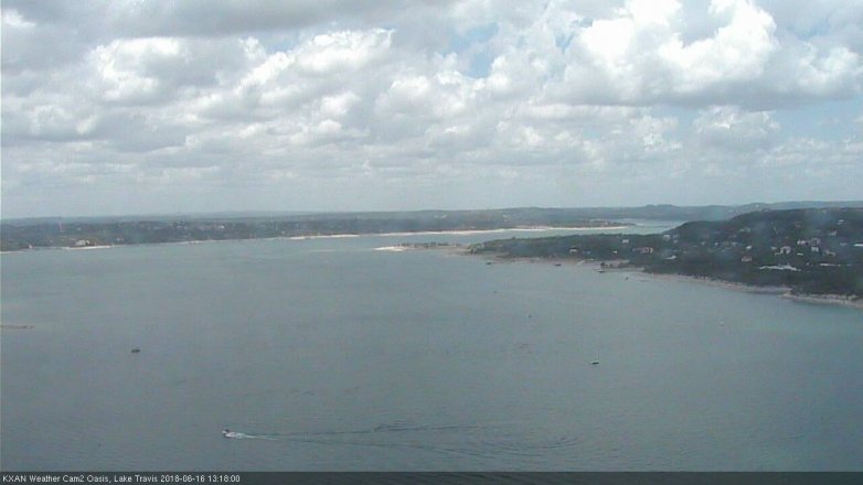 Lake Travis webcam, June 16, 2018 12:20 PM CT