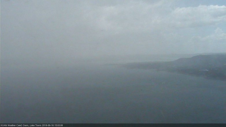 Lake Travis webcam, June 16, 2018 2:05 PM CT